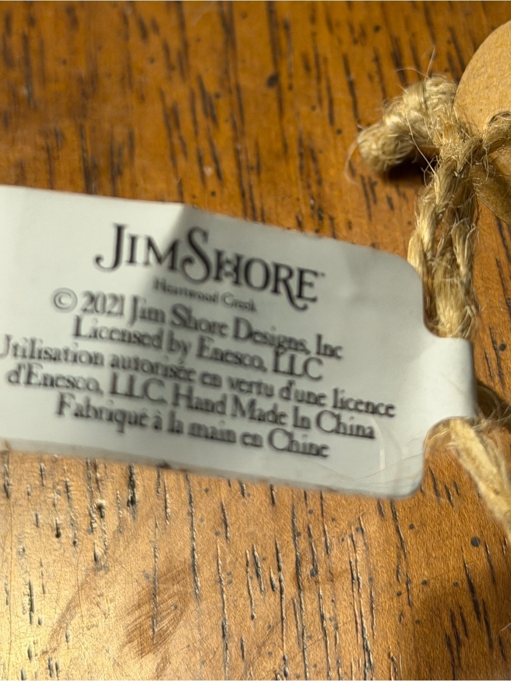 Jim Shore Hartwood Creek Nativity Star Hanging Ornaments - Set of 2  Noel scene - Picture 8 of 10